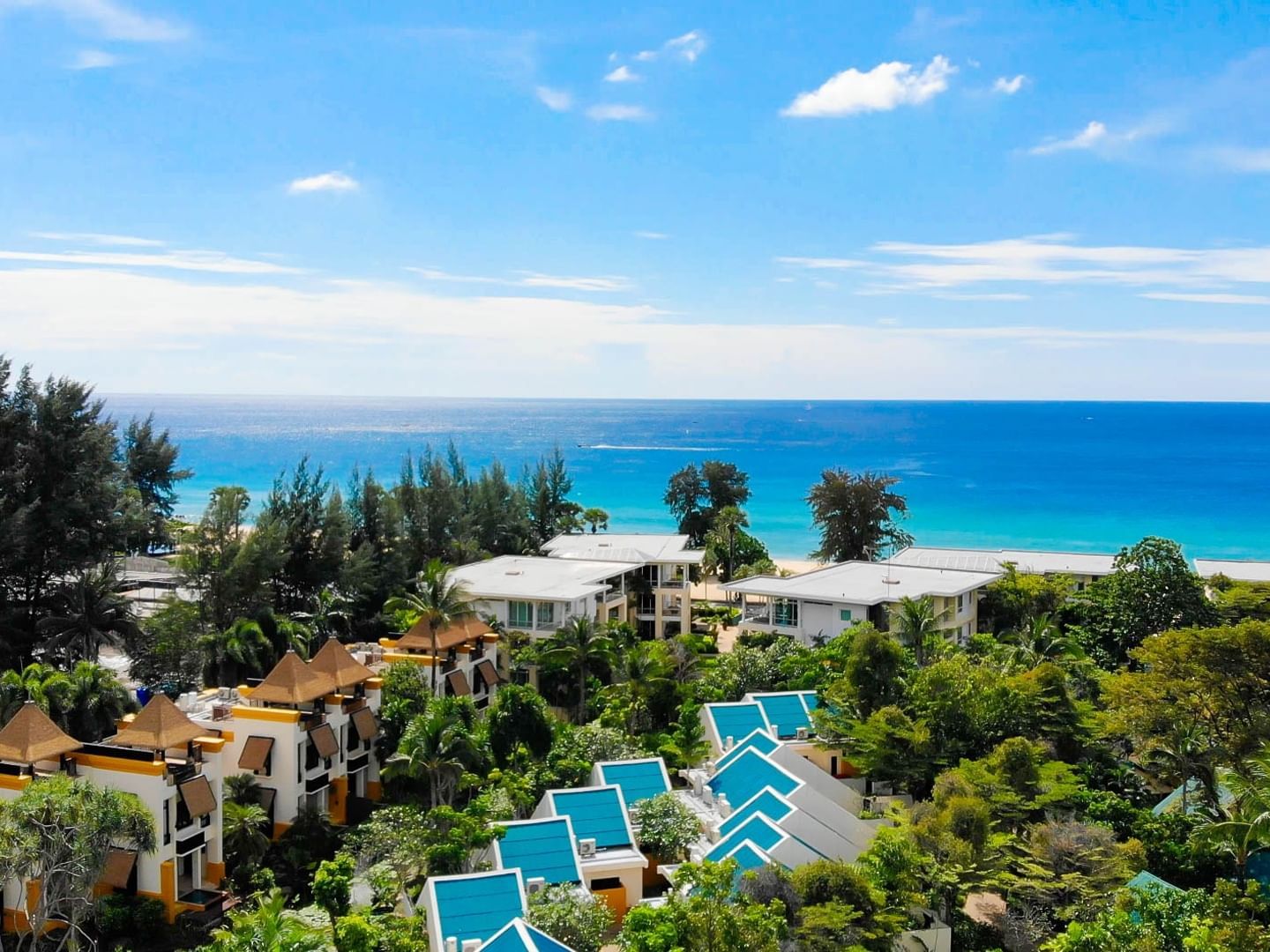 Phuket coastline and residential areas popular with foreign property buyers